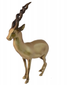 Metal Reindeer Statue for Home Decoration - Unique Sculpture and Decor
